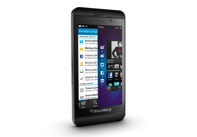 BB 10 Z10 phone